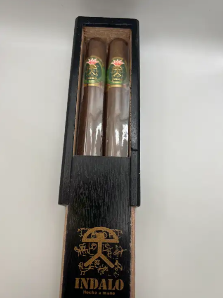 2 Count Black Cigar Box