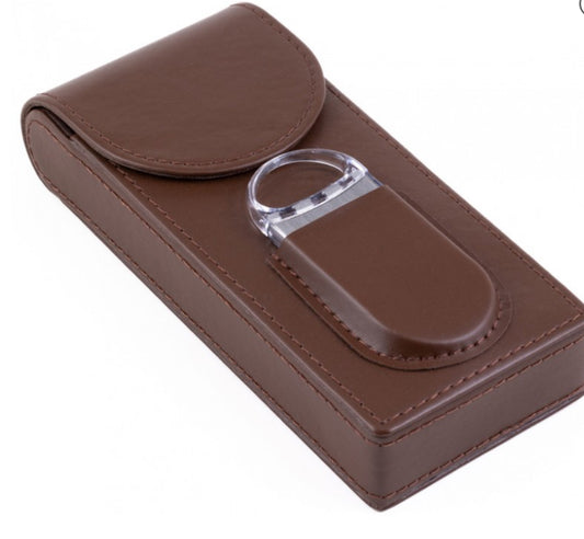 Case w/ Magnetic Closure (Brown)
