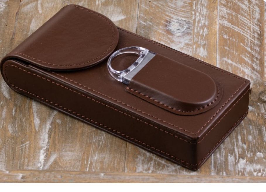 Case w/ Magnetic Closure (Brown)
