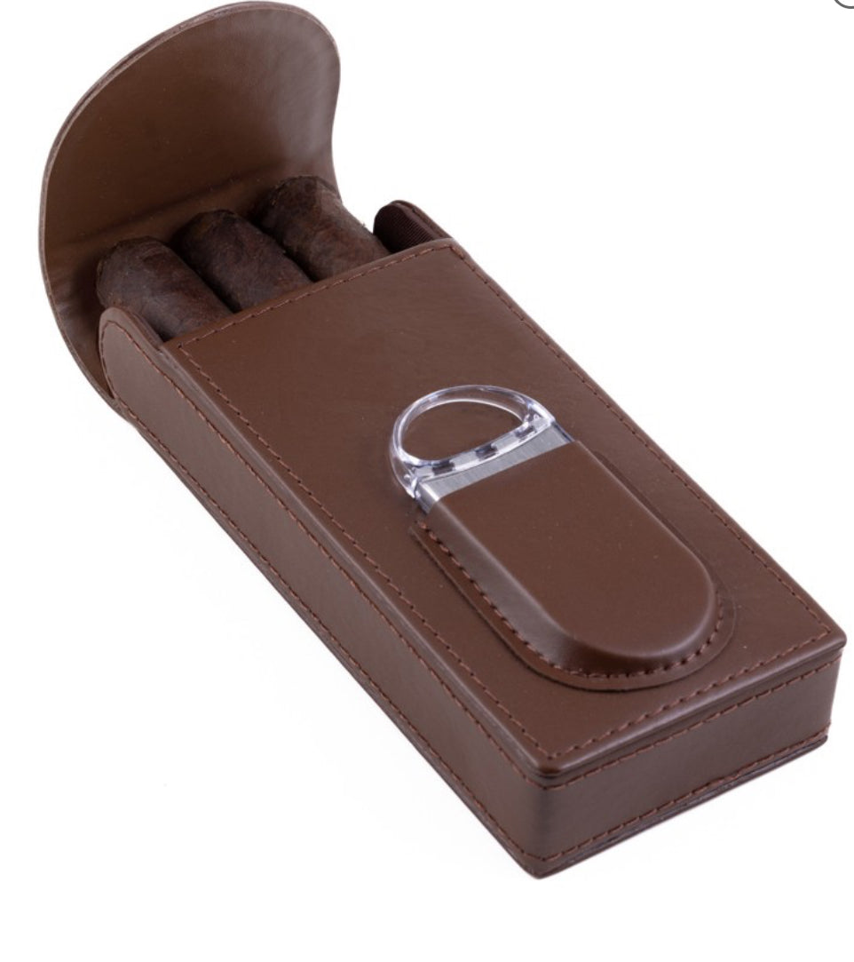 Case w/ Magnetic Closure (Brown)