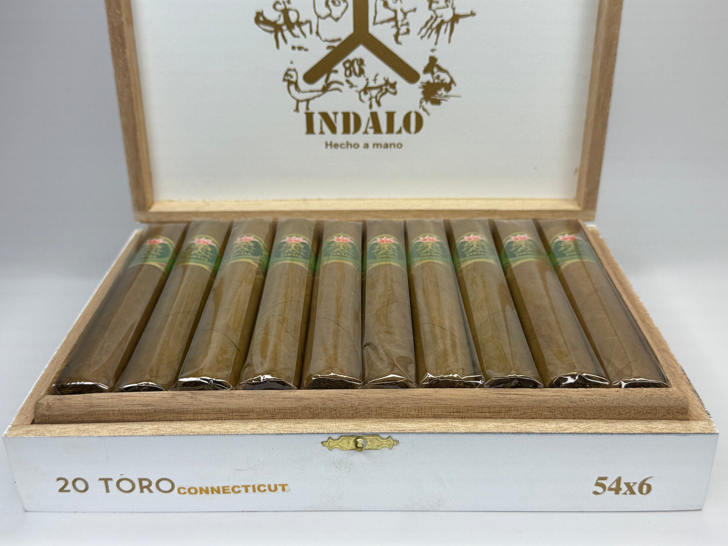 20 Count White Box of Connecticut Wrapper