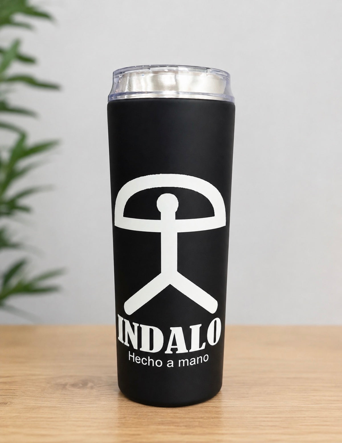 Indalo 20 oz. Insulated Stainless Steel Tumbler with Straw
