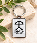Indalo Good Luck & Protection Keychain – Silver