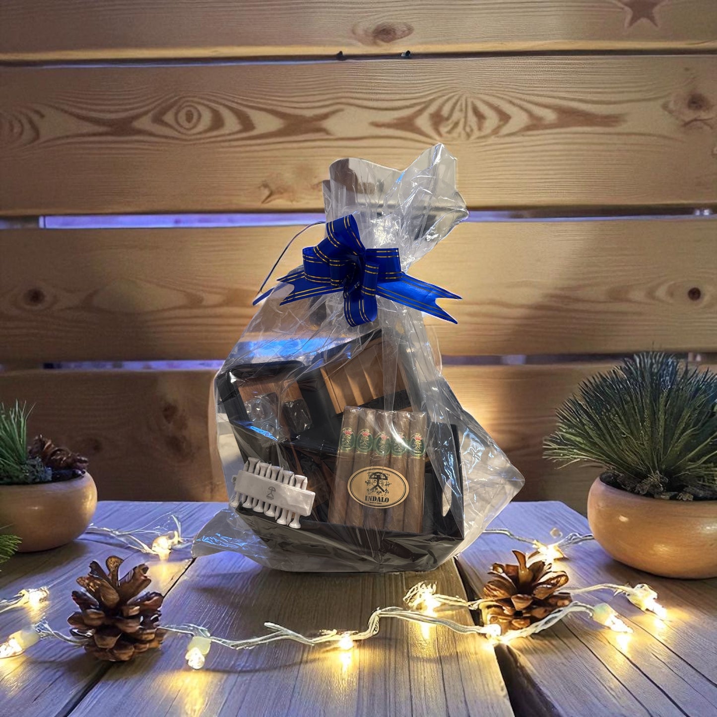 Black Gift Basket