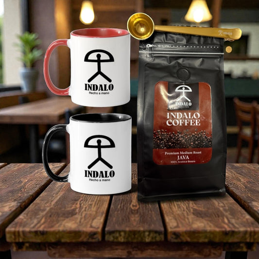 Indalo Coffee and Coffee Mug Bundle