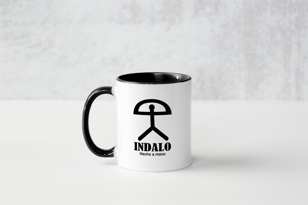 Indalo Red & Black Coffee Mug
